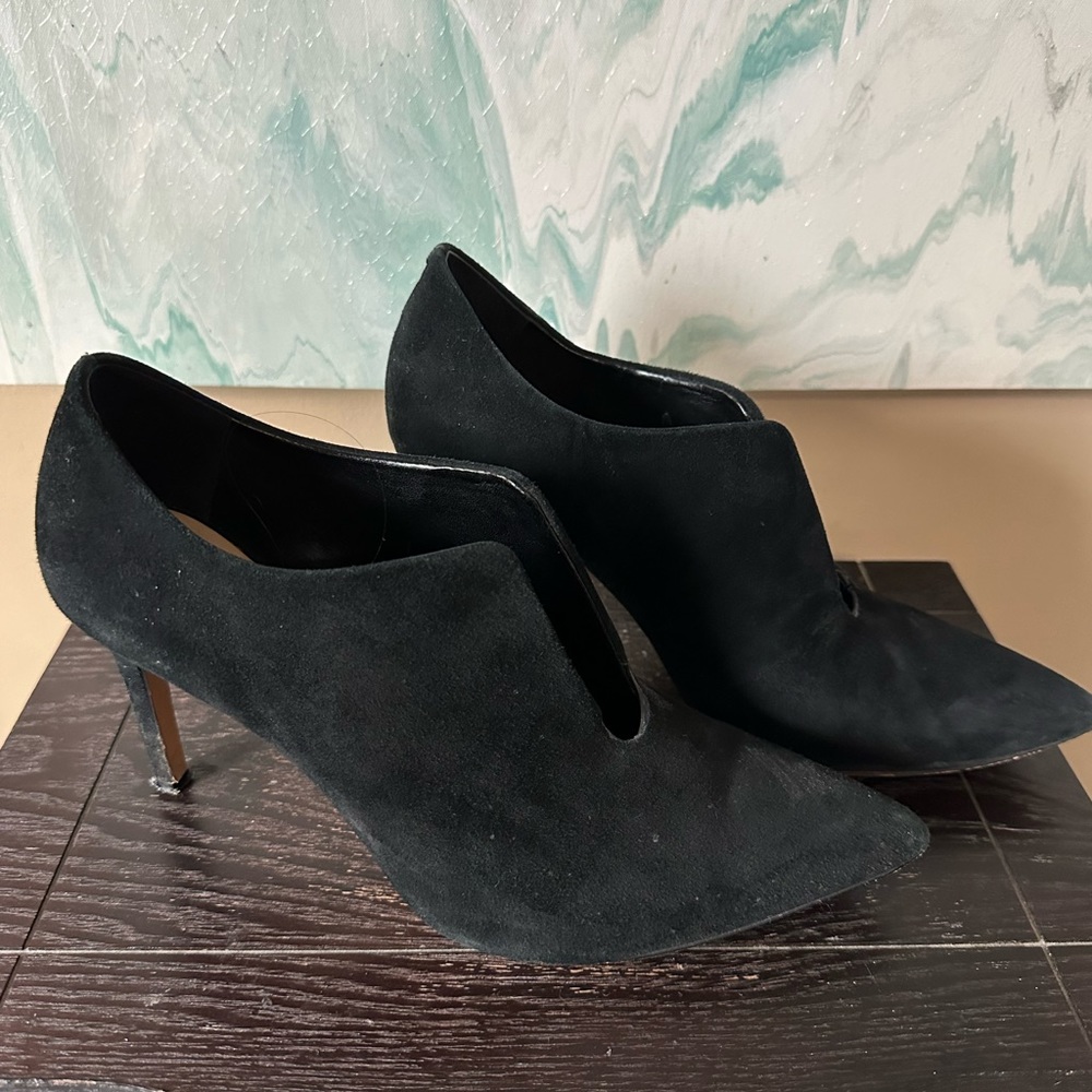 Vince Camuto Suede Bootie - Black